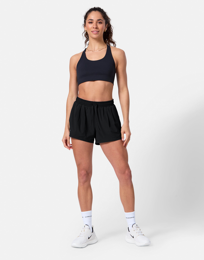 Contender 3" Shorts in Black
