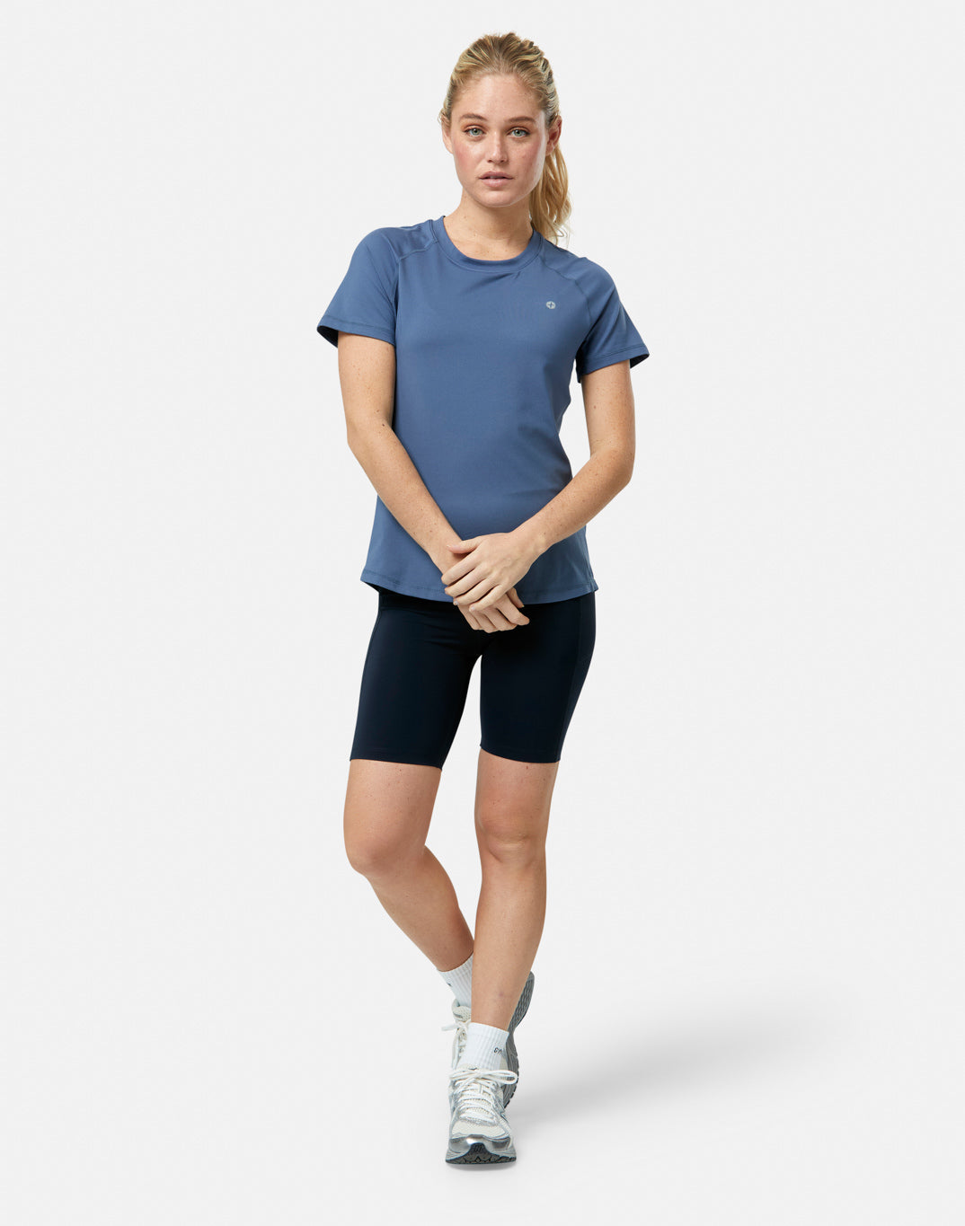 Relentless Tee in Oasis Blue