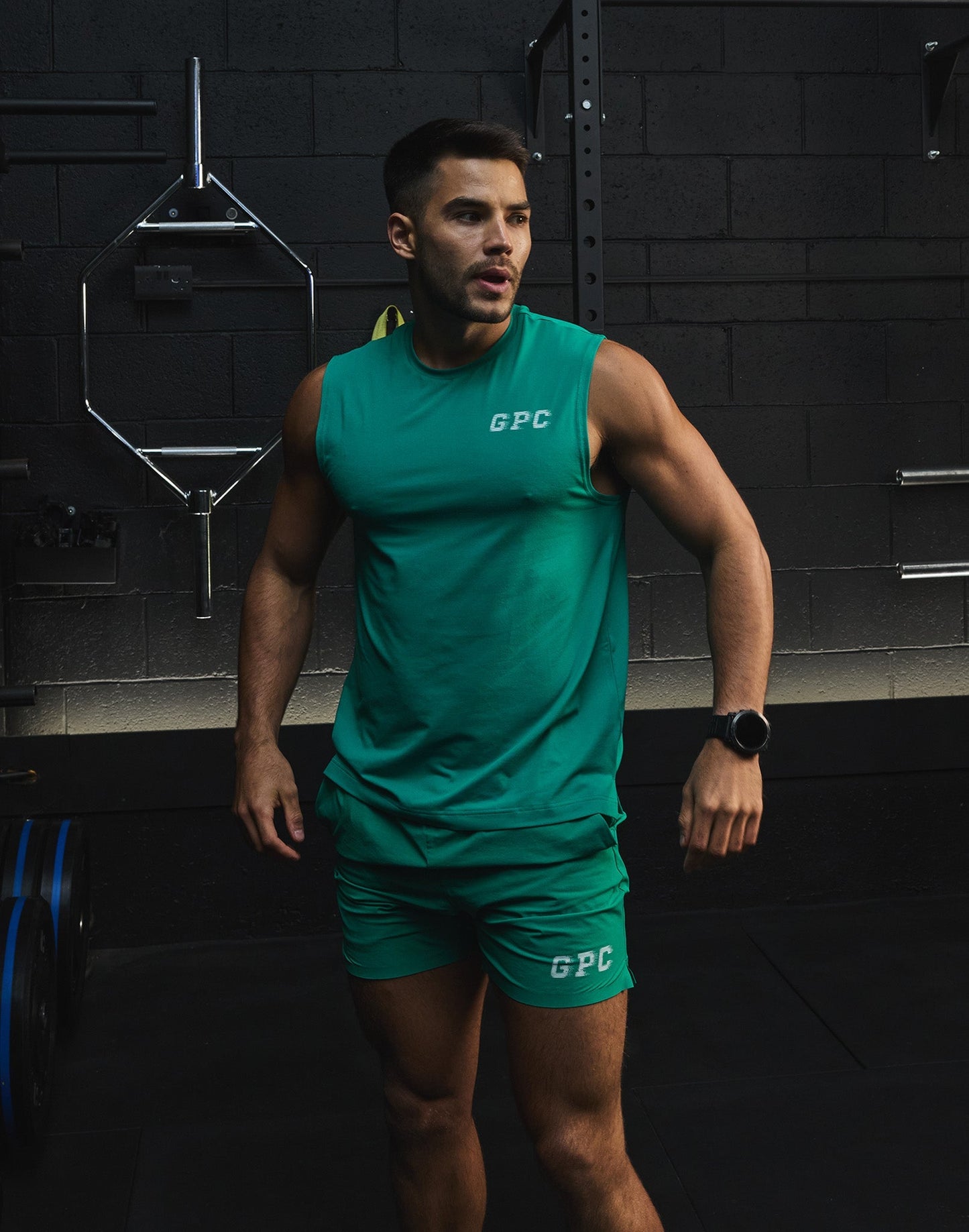 GPC Train Speed Tank in Sprint Green