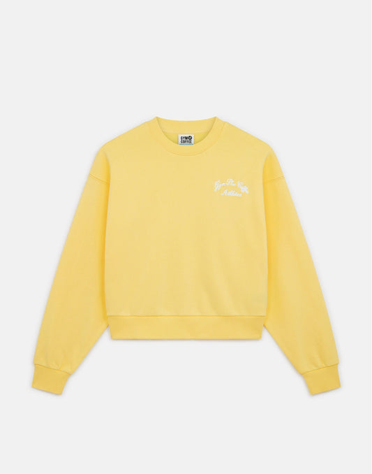 Daily Crewneck in Lemon Sorbet