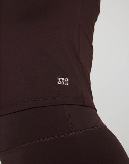 Daily Tee in Mocha Bean