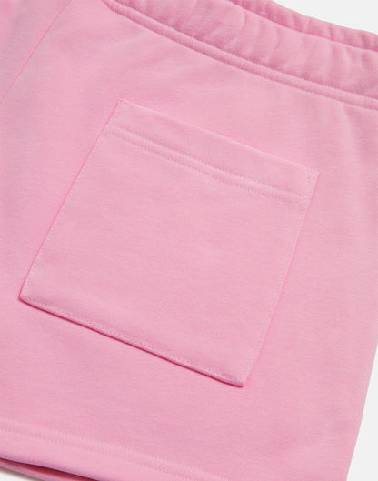 Daily Cotton Shorts in Pink Blossom