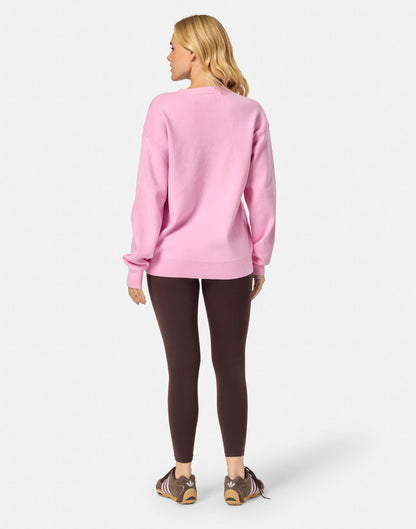 Knit Crew in Pink Blossom