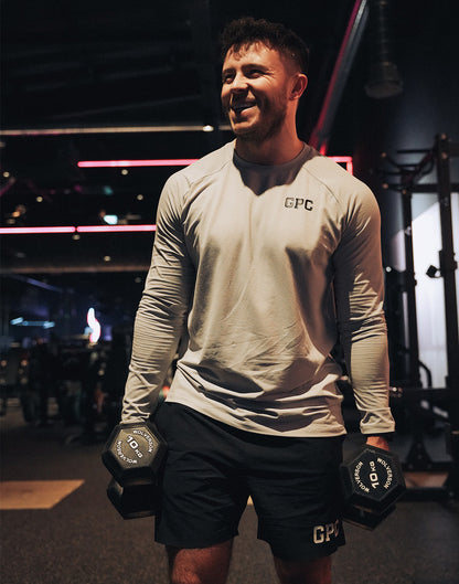 GPC Train Long Sleeve in Stone Grey