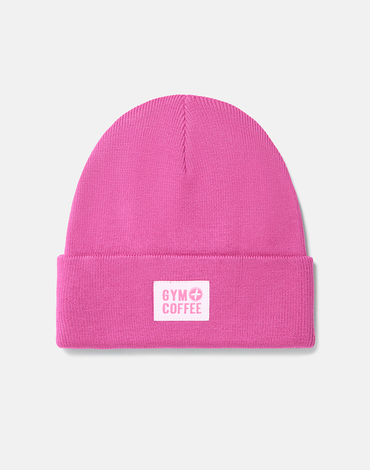 Knit Beanie in Sangria Sunset