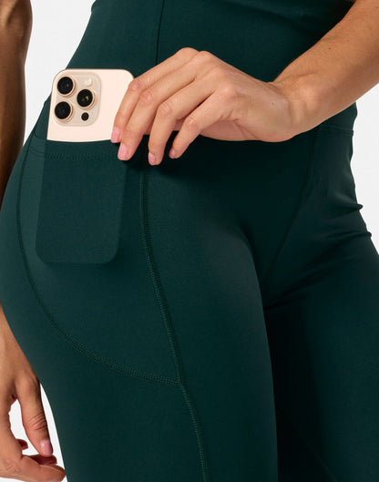 Relentless Full Length Legging in Amazon Green