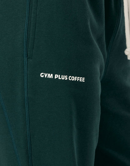 Clubhouse Wide Leg Jogger in Amazon Green