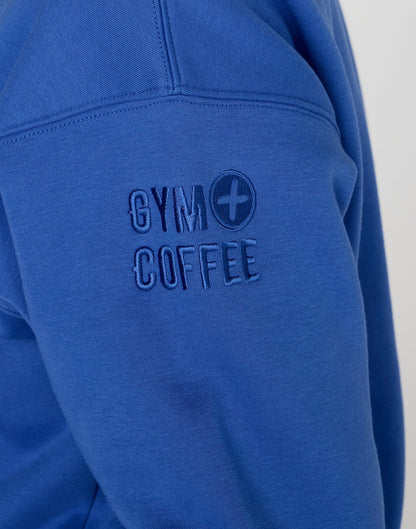 Daily Snap Collar Sweatshirt in Tidal Blue
