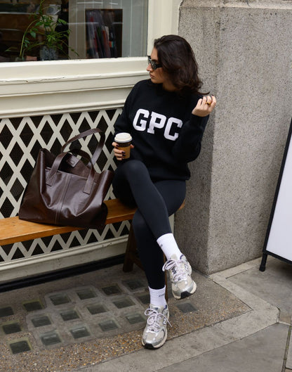 Knit Crew in Black